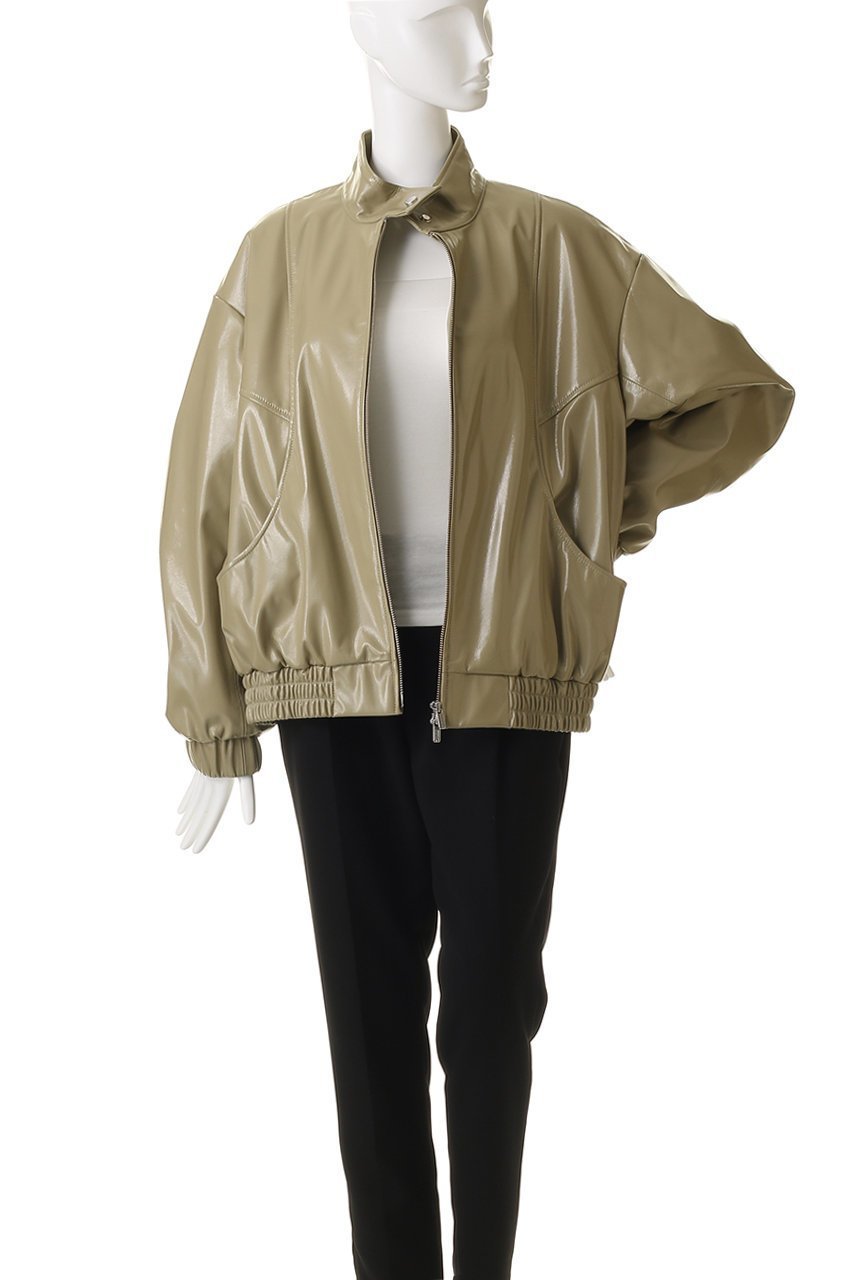 【メゾンスペシャル/MAISON SPECIAL】のEnamel Blouson/エナメルブルゾン 人気、トレンドファッション・服の通販 founy(ファニー) 　ファッション　Fashion　レディースファッション　Fashion for Women　アウター　Coat / Outerwear Collection　レディースジャケット・軽アウター　Jackets　ブルゾンジャケット・スポーティアウター　Blouson Jackets　エナメル　Patent Leather　ギャザー　Gathered, Ruffled　ジャケット　Jacket, Outerwear　フェイクレザー　Faux Leather, PU Leather　フォルム　Silhouette, Form　ブルゾン　Blouson, Bomber Jacket　再入荷　Restock / Back in Stock　冬　Winter / This Winter　A/W・秋冬　Autumn/Winter　other-7|ID: prp329100004747011 ipo3291000000034320602