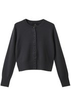 【ランバン オン ブルー/LANVIN en Bleu】のピュアカシミヤメニーボタンカーディガン チャコールグレー|ID:prp329100004747012