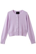 【ランバン オン ブルー/LANVIN en Bleu】のピュアカシミヤメニーボタンカーディガン パープル|ID: prp329100004747012 ipo3291000000035771351