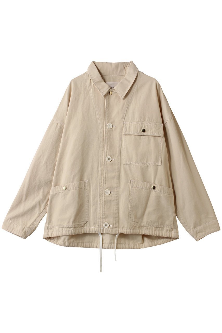 【ミディウミ/MidiUmi】のcoveralls カバーオール インテリア・キッズ・メンズ・レディースファッション・服の通販 founy(ファニー) 　ファッション　Fashion　レディースファッション　Fashion for Women　アウター　Coat / Outerwear Collection　レディースジャケット・軽アウター　Jackets　ジャケット　Jacket, Outerwear　ポケット　Pocket, Pocket Detail　新作・新入荷　New Arrivals / New In　ivory|ID: prp329100004747013 ipo3291000000034320614