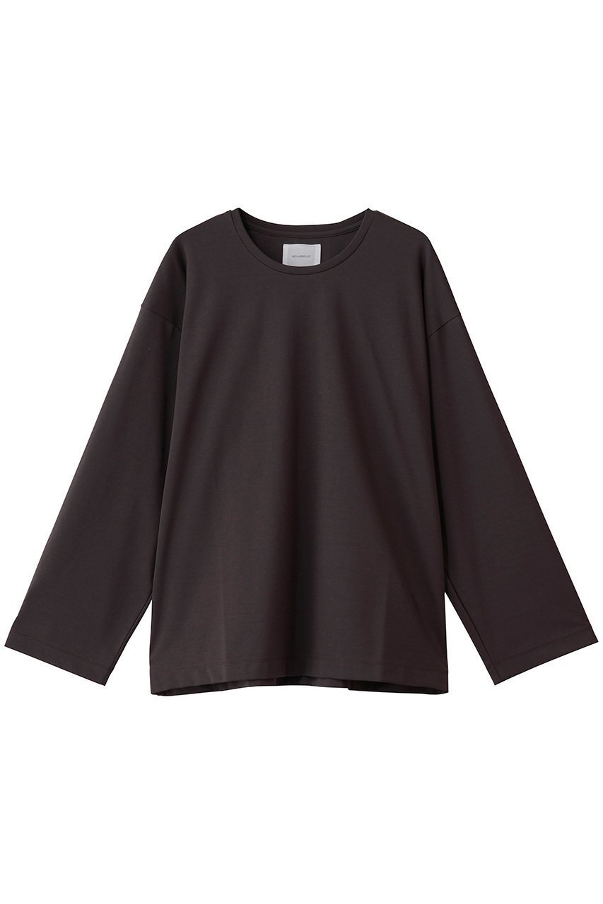 【ミディウミソリッド/MIDIUMISOLID】のstraight slv wide PO プルオーバー インテリア・キッズ・メンズ・レディースファッション・服の通販 founy(ファニー) 　ファッション　Fashion　レディースファッション　Fashion for Women　トップス・カットソー　Cut & Sew Tops　シャツ・ブラウス・オフィスカジュアル　Elegant Blouses & Button-Ups　カジュアルプルオーバー・ニットトップス　Pullovers & Knit Tops / Casual Pullovers　おすすめ　Recommended / Our Picks　シンプル　Simple, Minimal　ストレート　Straight, Straight Cut　スリーブ　Sleeve, Long Sleeve / Short Sleeve　トレンド　Trend, Trending Now　バランス　Balance, Style Balance　ベーシック　Basic, Essential　ルーズ　Loose, Oversized　レギンス　Leggings, Stretch Pants　ロング　Long, Long-Length　ワイド　Wide, Wide Fit　新作・新入荷　New Arrivals / New In　c.gray|ID: prp329100004747016 ipo3291000000034320638