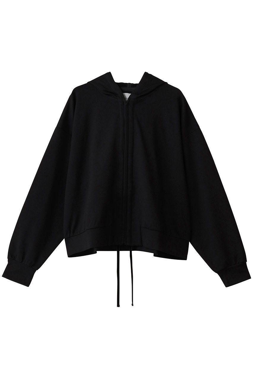【ミディウミソリッド/MIDIUMISOLID】のdrawstring hoodie フーディー インテリア・キッズ・メンズ・レディースファッション・服の通販 founy(ファニー) 　ファッション　Fashion　レディースファッション　Fashion for Women　トップス・カットソー　Cut & Sew Tops　シャツ・ブラウス・オフィスカジュアル　Elegant Blouses & Button-Ups　レディースパーカー・カジュアルフーディー　Casual Hoodies & Sweatshirts　ロングTシャツ・Tシャツ　Longline T-Shirts & Tees　スウェット・クルーネックトップス　Sweatshirts & Crewnecks / Relaxed Fit Sweat Tops　カットソー・ベーシックTシャツ　Cut-and-Sewn Tops / Stretch Tees & Basics　おすすめ　Recommended / Our Picks　ギャザー　Gathered, Ruffled　コンパクト　Compact, Small Size　ショート　Short, Short Length　シンプル　Simple, Minimal　トレンド　Trend, Trending Now　ドローストリング　Drawstring, Pull Cord　新作・新入荷　New Arrivals / New In　black|ID: prp329100004747017 ipo3291000000034320646