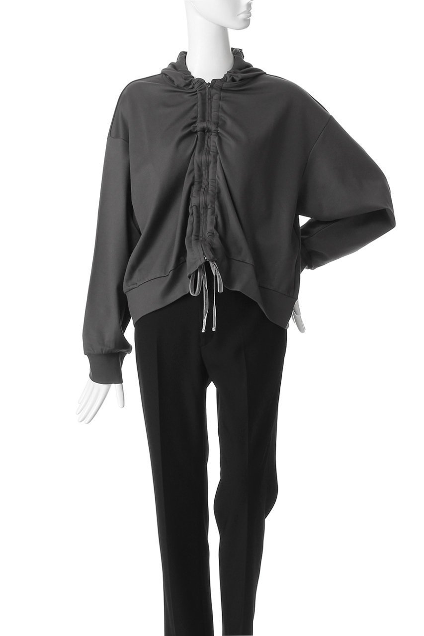 【ミディウミソリッド/MIDIUMISOLID】のdrawstring hoodie フーディー 人気、トレンドファッション・服の通販 founy(ファニー) 　ファッション　Fashion　レディースファッション　Fashion for Women　トップス・カットソー　Cut & Sew Tops　シャツ・ブラウス・オフィスカジュアル　Elegant Blouses & Button-Ups　レディースパーカー・カジュアルフーディー　Casual Hoodies & Sweatshirts　ロングTシャツ・Tシャツ　Longline T-Shirts & Tees　スウェット・クルーネックトップス　Sweatshirts & Crewnecks / Relaxed Fit Sweat Tops　カットソー・ベーシックTシャツ　Cut-and-Sewn Tops / Stretch Tees & Basics　おすすめ　Recommended / Our Picks　ギャザー　Gathered, Ruffled　コンパクト　Compact, Small Size　ショート　Short, Short Length　シンプル　Simple, Minimal　トレンド　Trend, Trending Now　ドローストリング　Drawstring, Pull Cord　新作・新入荷　New Arrivals / New In　other-6|ID: prp329100004747017 ipo3291000000034320651