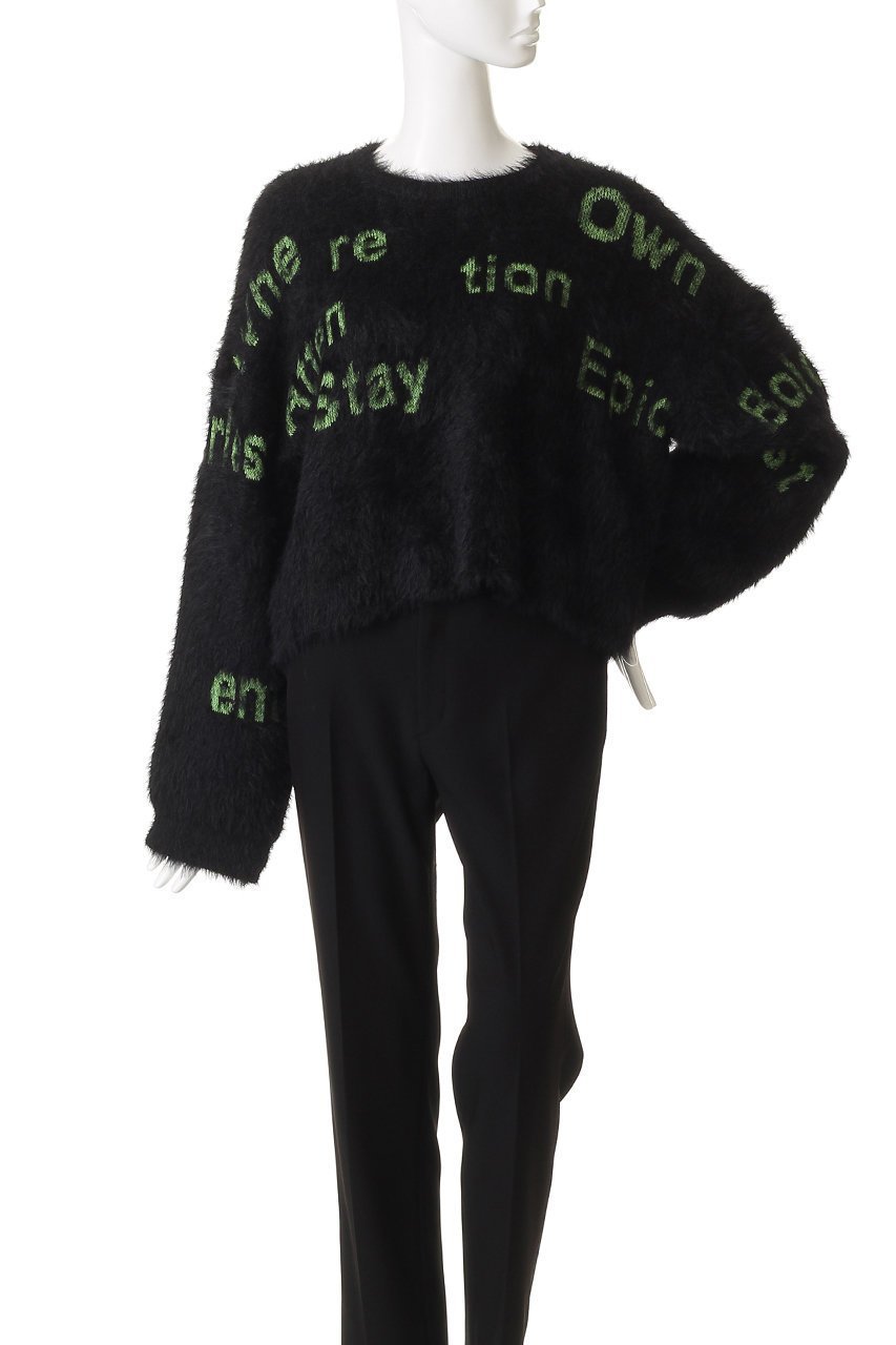 【メゾンスペシャル/MAISON SPECIAL】のShaggy Logo Knit Tops/シャギーロゴニット 人気、トレンドファッション・服の通販 founy(ファニー) ファッション Fashion レディースファッション Fashion for Women トップス・カットソー Cut & Sew Tops ニット Knit Tops & Sweaters カジュアルプルオーバー・ニットトップス Pullovers & Knit Tops / Casual Pullovers おすすめ Recommended / Our Picks コンパクト Compact, Small Size タートルネック Turtleneck, High Neck A/W・秋冬 Autumn/Winter other-2|ID: prp329100004747018 ipo3291000000034320656