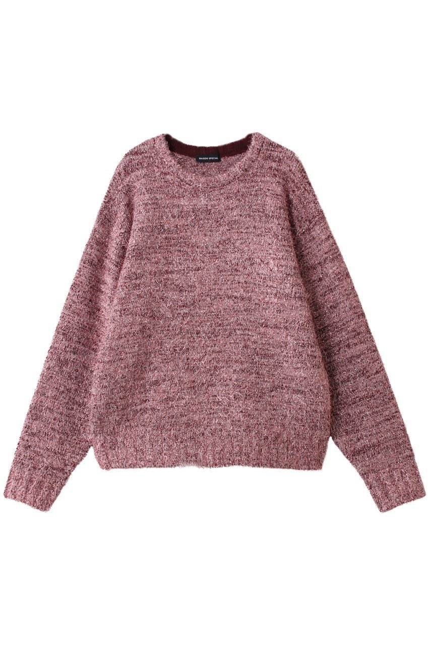 【メゾンスペシャル/MAISON SPECIAL】のSparkling Knit Pullover/キラキラニットプルオーバー インテリア・キッズ・メンズ・レディースファッション・服の通販 founy(ファニー) 　ファッション　Fashion　レディースファッション　Fashion for Women　トップス・カットソー　Cut & Sew Tops　ニット　Knit Tops & Sweaters　カジュアルプルオーバー・ニットトップス　Pullovers & Knit Tops / Casual Pullovers　インナー　Innerwear　メランジ　Melange, Mixed Yarn　PNK(ピンク)|ID: prp329100004747019 ipo3291000000034320665