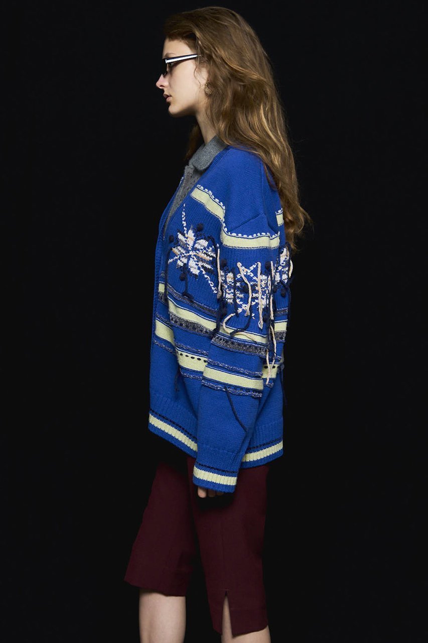【メゾンスペシャル/MAISON SPECIAL】のArgyle Motif Hand Stitch Knit Cardigan/アーガイルモチーフハンドステッチニットカーディガン 人気、トレンドファッション・服の通販 founy(ファニー) 　ファッション　Fashion　レディースファッション　Fashion for Women　トップス・カットソー　Cut & Sew Tops　ニット　Knit Tops & Sweaters　カーディガン・羽織り　Layered Style Cardigans　なめらか　Smooth, Silky Texture　カーディガン　Cardigan, Knitwear　ハンド　Hand, Handmade　冬　Winter / This Winter　秋　Autumn　other-7|ID: prp329100004747020 ipo3291000000034320681