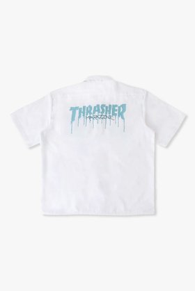 【アンダーアール/UNDER R】 【10/25 11:00販売開始】【THRASHER】【UNDER R別注】ロゴ ショートスリーブ シャツ人気、トレンドファッション・服の通販 founy(ファニー) ファッション Fashion レディースファッション Fashion for Women トップス・カットソー Cut & Sew Tops シャツ・ブラウス・オフィスカジュアル Elegant Blouses & Button-Ups ロングTシャツ・Tシャツ Longline T-Shirts & Tees カットソー・ベーシックTシャツ Cut-and-Sewn Tops / Stretch Tees & Basics ユニセックス Unisex, Genderless アンダー Underwear Essentials ショート Short, Short Length スペシャル Special, Limited Edition スリーブ Sleeve, Long Sleeve / Short Sleeve フィット Fit, Slim Fit プリント Print, Printed Pattern ボックス Boxy, Box Shape ラウンド Round, Round Neck ワーク Workwear, Utility Style 別注 Limited Edition, Custom Order 新作・新入荷 New Arrivals / New In |ID:prp329100004747024