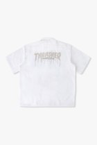【アンダーアール/UNDER R】の【10/25 11:00販売開始】【THRASHER】【UNDER R別注】ロゴ ショートスリーブ シャツ 人気、トレンドファッション・服の通販 founy(ファニー) ファッション Fashion レディースファッション Fashion for Women トップス・カットソー Cut & Sew Tops シャツ・ブラウス・オフィスカジュアル Elegant Blouses & Button-Ups ロングTシャツ・Tシャツ Longline T-Shirts & Tees カットソー・ベーシックTシャツ Cut-and-Sewn Tops / Stretch Tees & Basics ユニセックス Unisex, Genderless アンダー Underwear Essentials ショート Short, Short Length スペシャル Special, Limited Edition スリーブ Sleeve, Long Sleeve / Short Sleeve フィット Fit, Slim Fit プリント Print, Printed Pattern ボックス Boxy, Box Shape ラウンド Round, Round Neck ワーク Workwear, Utility Style 別注 Limited Edition, Custom Order 新作・新入荷 New Arrivals / New In thumbnail gray|ID: prp329100004747024 ipo3291000000034320705
