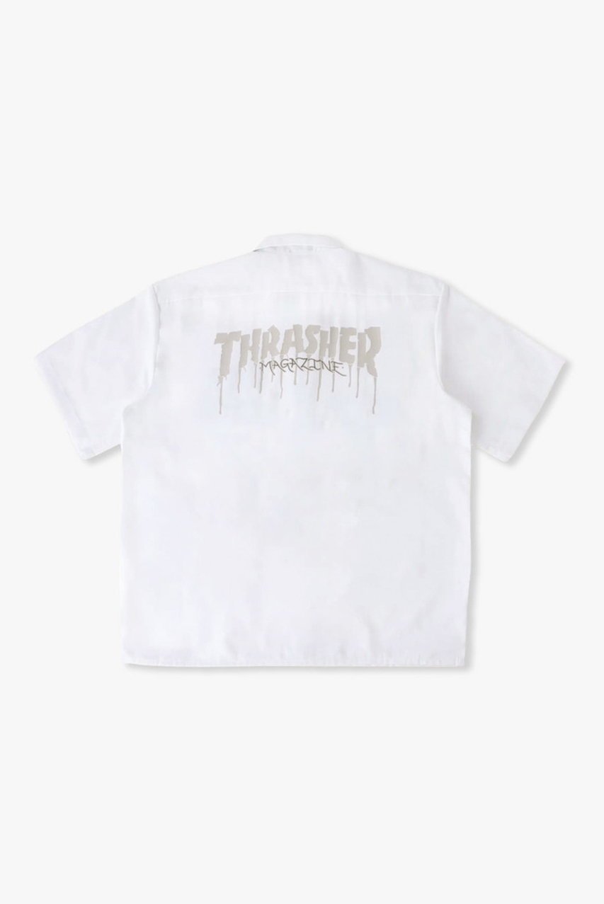 【アンダーアール/UNDER R】の【10/25 11:00販売開始】【THRASHER】【UNDER R別注】ロゴ ショートスリーブ シャツ インテリア・キッズ・メンズ・レディースファッション・服の通販 founy(ファニー) 　ファッション　Fashion　レディースファッション　Fashion for Women　トップス・カットソー　Cut & Sew Tops　シャツ・ブラウス・オフィスカジュアル　Elegant Blouses & Button-Ups　ロングTシャツ・Tシャツ　Longline T-Shirts & Tees　カットソー・ベーシックTシャツ　Cut-and-Sewn Tops / Stretch Tees & Basics　ユニセックス　Unisex, Genderless　アンダー　Underwear Essentials　ショート　Short, Short Length　スペシャル　Special, Limited Edition　スリーブ　Sleeve, Long Sleeve / Short Sleeve　フィット　Fit, Slim Fit　プリント　Print, Printed Pattern　ボックス　Boxy, Box Shape　ラウンド　Round, Round Neck　ワーク　Workwear, Utility Style　別注　Limited Edition, Custom Order　新作・新入荷　New Arrivals / New In　gray|ID: prp329100004747024 ipo3291000000034320705