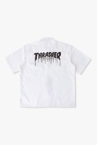 【アンダーアール/UNDER R】の【10/25 11:00販売開始】【THRASHER】【UNDER R別注】ロゴ ショートスリーブ シャツ 人気、トレンドファッション・服の通販 founy(ファニー) ファッション Fashion レディースファッション Fashion for Women トップス・カットソー Cut & Sew Tops シャツ・ブラウス・オフィスカジュアル Elegant Blouses & Button-Ups ロングTシャツ・Tシャツ Longline T-Shirts & Tees カットソー・ベーシックTシャツ Cut-and-Sewn Tops / Stretch Tees & Basics ユニセックス Unisex, Genderless アンダー Underwear Essentials ショート Short, Short Length スペシャル Special, Limited Edition スリーブ Sleeve, Long Sleeve / Short Sleeve フィット Fit, Slim Fit プリント Print, Printed Pattern ボックス Boxy, Box Shape ラウンド Round, Round Neck ワーク Workwear, Utility Style 別注 Limited Edition, Custom Order 新作・新入荷 New Arrivals / New In thumbnail black|ID: prp329100004747024 ipo3291000000034320706