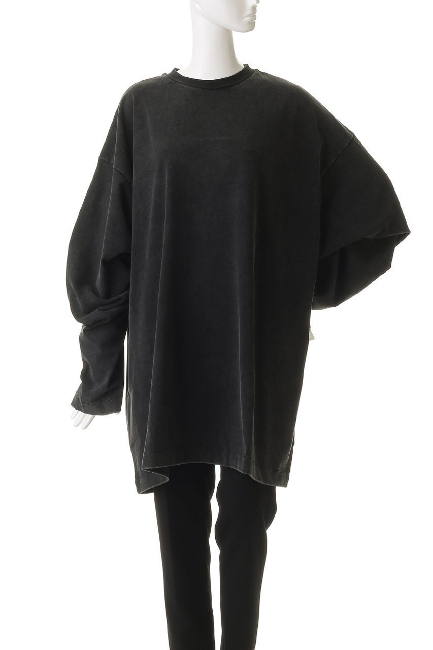 【プランク プロジェクト/PRANK PROJECT】のBEHINDオーバーTEE / BEHIND Over T-Shirt 人気、トレンドファッション・服の通販 founy(ファニー) 　ファッション　Fashion　レディースファッション　Fashion for Women　トップス・カットソー　Cut & Sew Tops　シャツ・ブラウス・オフィスカジュアル　Elegant Blouses & Button-Ups　ロングTシャツ・Tシャツ　Longline T-Shirts & Tees　カットソー・ベーシックTシャツ　Cut-and-Sewn Tops / Stretch Tees & Basics　ショート　Short, Short Length　シンプル　Simple, Minimal　スリーブ　Sleeve, Long Sleeve / Short Sleeve　チュニック　Tunic, Long Top　フロント　Front, Front Design　プリント　Print, Printed Pattern　ロング　Long, Long-Length　ヴィンテージ　Vintage Style　新作・新入荷　New Arrivals / New In　other-2|ID: prp329100004747025 ipo3291000000034320717