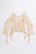 【プランク プロジェクト/PRANK PROJECT】のモヘアチュニック / Mohair Tunic IVR(アイボリー)|ID: prp329100004747026 ipo3291000000034320724