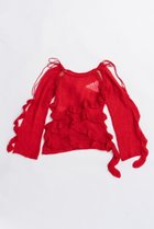 【プランク プロジェクト/PRANK PROJECT】のモヘアチュニック / Mohair Tunic RED(レッド)|ID: prp329100004747026 ipo3291000000034320725