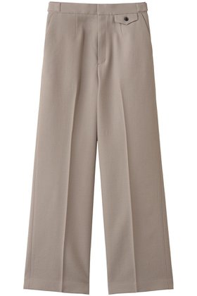【ベイジ,/BEIGE,】 BUNNELL(バンネル)/ウールタブボタンストレートパンツ人気、トレンドファッション・服の通販 founy(ファニー) ファッション Fashion レディースファッション Fashion for Women パンツ Pants & Trousers なめらか Smooth, Silky Texture シンプル Simple, Minimal ストレート Straight, Straight Cut フロント Front, Front Design 新作・新入荷 New Arrivals / New In A/W・秋冬 Autumn/Winter |ID:prp329100004747027
