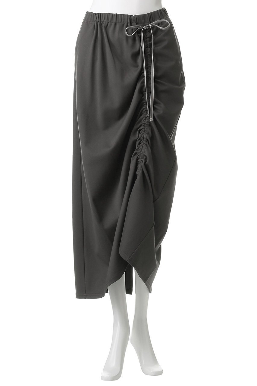 【ミディウミソリッド/MIDIUMISOLID】のドローストリングスカート 人気、トレンドファッション・服の通販 founy(ファニー) 　ファッション　Fashion　レディースファッション　Fashion for Women　スカート　Skirts　ロングスカート　Long Skirts / Maxi & Midi Skirts　ギャザー　Gathered, Ruffled　シンプル　Simple, Minimal　ドローストリング　Drawstring, Pull Cord　ロング　Long, Long-Length　other-6|ID: prp329100004747030 ipo3291000000035455480