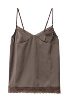 【ミディウミソリッド/MIDIUMISOLID】のslip camisole キャミソール brown|ID:prp329100004747033