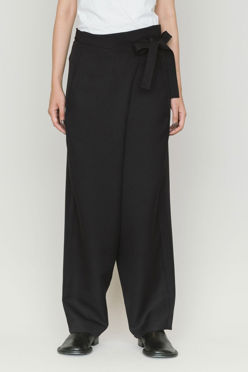 【ミディウミソリッド/MIDIUMISOLID】のドレープラップパンツ 人気、トレンドファッション・服の通販 founy(ファニー) ファッション Fashion レディースファッション Fashion for Women パンツ Pants & Trousers エレガント 上品 Elegant シューズ Shoes, Footwear ドレープ Drape, Draping Fabric フラット Flat, Flat Shoes ラップ Wrap, Wrap Design リボン Ribbon, Bow other-8|ID: prp329100004747034 ipo3291000000034463476