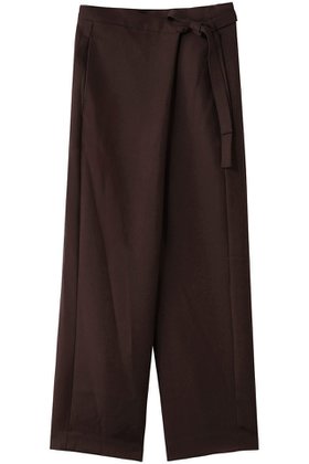 【ミディウミソリッド/MIDIUMISOLID】 ドレープラップパンツ人気、トレンドファッション・服の通販 founy(ファニー) ファッション Fashion レディースファッション Fashion for Women パンツ Pants & Trousers エレガント 上品 Elegant シューズ Shoes, Footwear ドレープ Drape, Draping Fabric フラット Flat, Flat Shoes ラップ Wrap, Wrap Design リボン Ribbon, Bow |ID:prp329100004747034