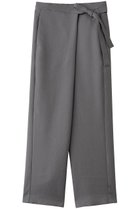 【ミディウミソリッド/MIDIUMISOLID】のドレープラップパンツ gray|ID:prp329100004747034