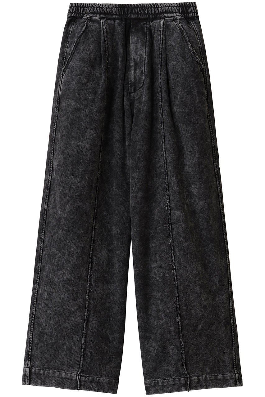 【メゾンスペシャル/MAISON SPECIAL】の【UNISEX】ケミカルオーバーダイヘビースウェットプライムオーバーパンツ インテリア・キッズ・メンズ・レディースファッション・服の通販 founy(ファニー) 　ファッション　Fashion　レディースファッション　Fashion for Women　パンツ　Pants & Trousers　ユニセックス　Unisex, Genderless　おすすめ　Recommended / Our Picks　ケミカル　Chemical, Chemical Wash　ワイド　Wide, Wide Fit　BLK(ブラック)|ID: prp329100004747037 ipo3291000000036183626
