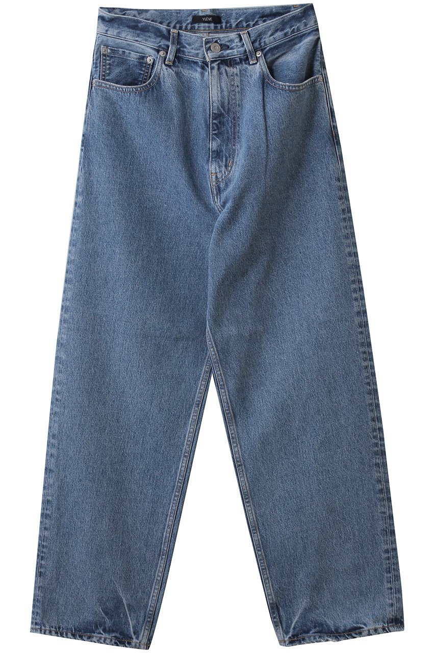 【イレーヴ/YLEVE】の13.5oz デニム バギーパンツ インテリア・キッズ・メンズ・レディースファッション・服の通販 founy(ファニー)  ファッション Fashion レディースファッション Fashion for Women パンツ Pants & Trousers デニムパンツ・ジーンズ・美脚デニム Denim Jeans & Pants デニム Denim, Jeans Material 今季 This Season, Current Season 新作・新入荷 New Arrivals / New In インディゴ|ID: prp329100004747040 ipo3291000000034320882