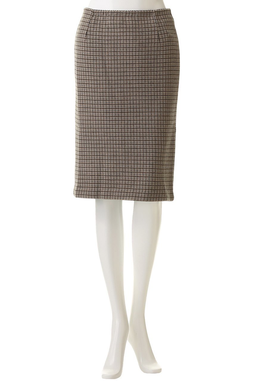 【ヌメロ ヴェントゥーノ/N°21】のチェックスカート 人気、トレンドファッション・服の通販 founy(ファニー) 　ファッション　Fashion　レディースファッション　Fashion for Women　スカート　Skirts　おすすめ　Recommended / Our Picks　クラシカル　Classical, Vintage-Inspired　シンプル　Simple, Minimal　タートルネック　Turtleneck, High Neck　チェック　Check, Plaid, Tartan　フィット　Fit, Slim Fit　other-2|ID: prp329100004747041 ipo3291000000035889052