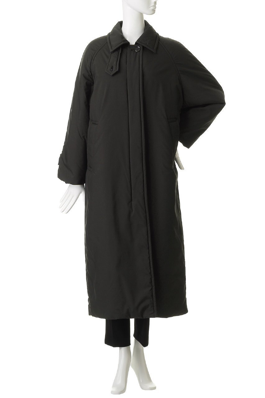 【サクラ/SACRA】のパディングタフタロングコート 人気、トレンドファッション・服の通販 founy(ファニー) 　ファッション　Fashion　レディースファッション　Fashion for Women　アウター　Coat / Outerwear Collection　コート・ロングコート・ピーコート　Long Coats, Peacoats & More　タフタ　Taffeta, Structured Fabric　フロント　Front, Front Design　ロング　Long, Long-Length　新作・新入荷　New Arrivals / New In　other-2|ID: prp329100004747046 ipo3291000000034320936