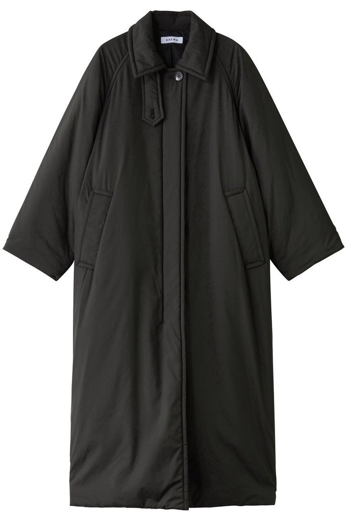 【サクラ/SACRA】のパディングタフタロングコート インテリア・キッズ・メンズ・レディースファッション・服の通販 founy(ファニー) https://founy.com/ ファッション Fashion レディースファッション Fashion for Women アウター Coat / Outerwear Collection コート・ロングコート・ピーコート Long Coats, Peacoats & More タフタ Taffeta, Structured Fabric フロント Front, Front Design ロング Long, Long-Length |ID: prp329100004747046 ipo3291000000036908199