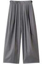 【サクラ/SACRA】のスーパーファインフランネルタックパンツ 人気、トレンドファッション・服の通販 founy(ファニー) ファッション Fashion レディースファッション Fashion for Women パンツ Pants & Trousers おすすめ Recommended / Our Picks なめらか Smooth, Silky Texture セットアップ Set-Up, Coordinated Outfit トリプル Triple, Three Layers フォルム Silhouette, Form フロント Front, Front Design エレガント 上品 Elegant 新作・新入荷 New Arrivals / New In thumbnail グレー|ID: prp329100004747048 ipo3291000000034320949
