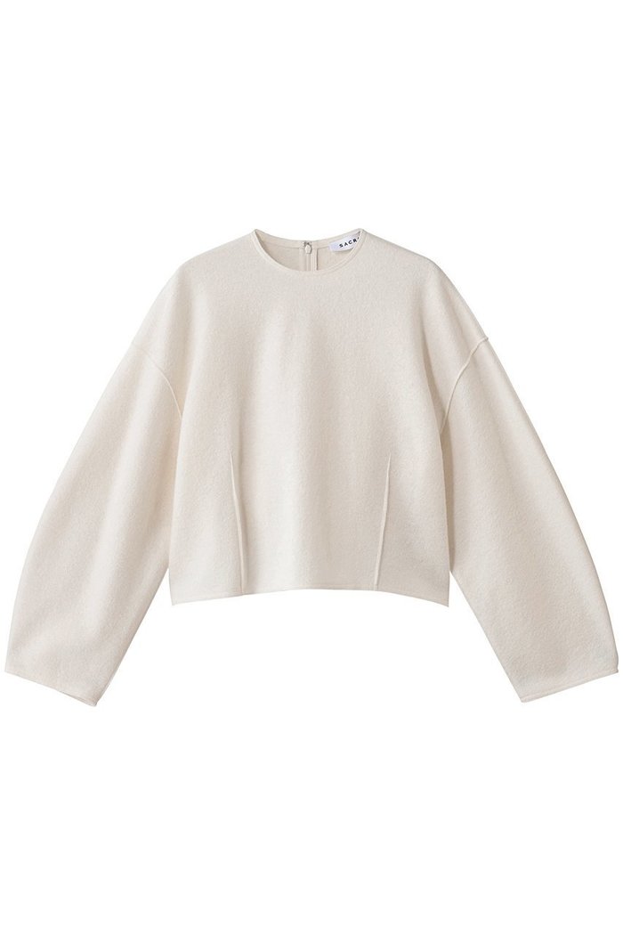 【サクラ/SACRA】のリングミルドウールプルオーバー インテリア・キッズ・メンズ・レディースファッション・服の通販 founy(ファニー) https://founy.com/ ファッション Fashion レディースファッション Fashion for Women トップス・カットソー Cut & Sew Tops ニット Knit Tops & Sweaters カジュアルプルオーバー・ニットトップス Pullovers & Knit Tops / Casual Pullovers コンパクト Compact, Small Size スリーブ Sleeve, Long Sleeve / Short Sleeve バランス Balance, Style Balance ボトム Bottoms, Lower Wear エレガント 上品 Elegant |ID: prp329100004747052 ipo3291000000034320977