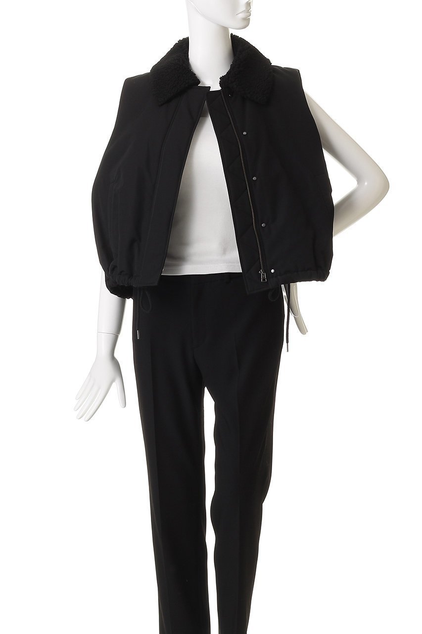 【サクラ/SACRA】のパディングハイカウントタッサーベスト 人気、トレンドファッション・服の通販 founy(ファニー) 　ファッション　Fashion　レディースファッション　Fashion for Women　アウター　Coat / Outerwear Collection　レディースジャケット・軽アウター　Jackets　イタリア　Italy　ジャケット　Jacket, Outerwear　ドローストリング　Drawstring, Pull Cord　フォルム　Silhouette, Form　ベスト　Vest, Waistcoat　リュクス　Luxury, Elegant, High-End, Chic　エレガント 上品　Elegant　新作・新入荷　New Arrivals / New In　other-7|ID: prp329100004747053 ipo3291000000034321002