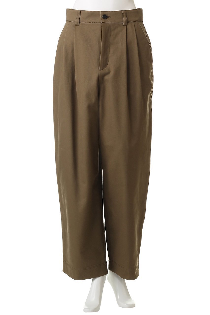 【サクラ/SACRA】のハイカウントチノクロスパンツ 人気、トレンドファッション・服の通販 founy(ファニー) 　ファッション　Fashion　レディースファッション　Fashion for Women　パンツ　Pants & Trousers　ツイル　Twist, Twisted Detail　ワイド　Wide, Wide Fit　other-2|ID: prp329100004747058 ipo3291000000034321040