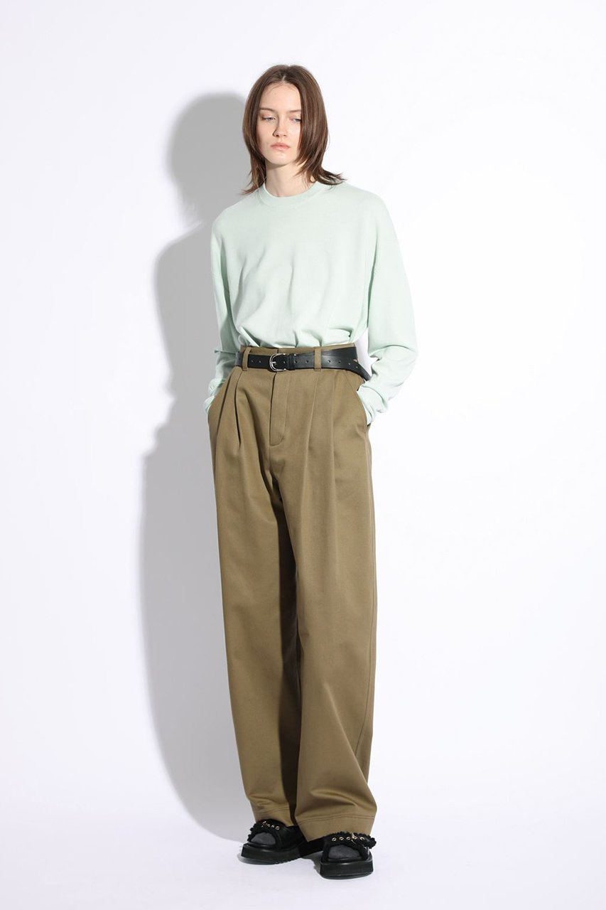 【サクラ/SACRA】のハイカウントチノクロスパンツ 人気、トレンドファッション・服の通販 founy(ファニー) 　ファッション　Fashion　レディースファッション　Fashion for Women　パンツ　Pants & Trousers　ツイル　Twist, Twisted Detail　ワイド　Wide, Wide Fit　other-8|ID: prp329100004747058 ipo3291000000034321048