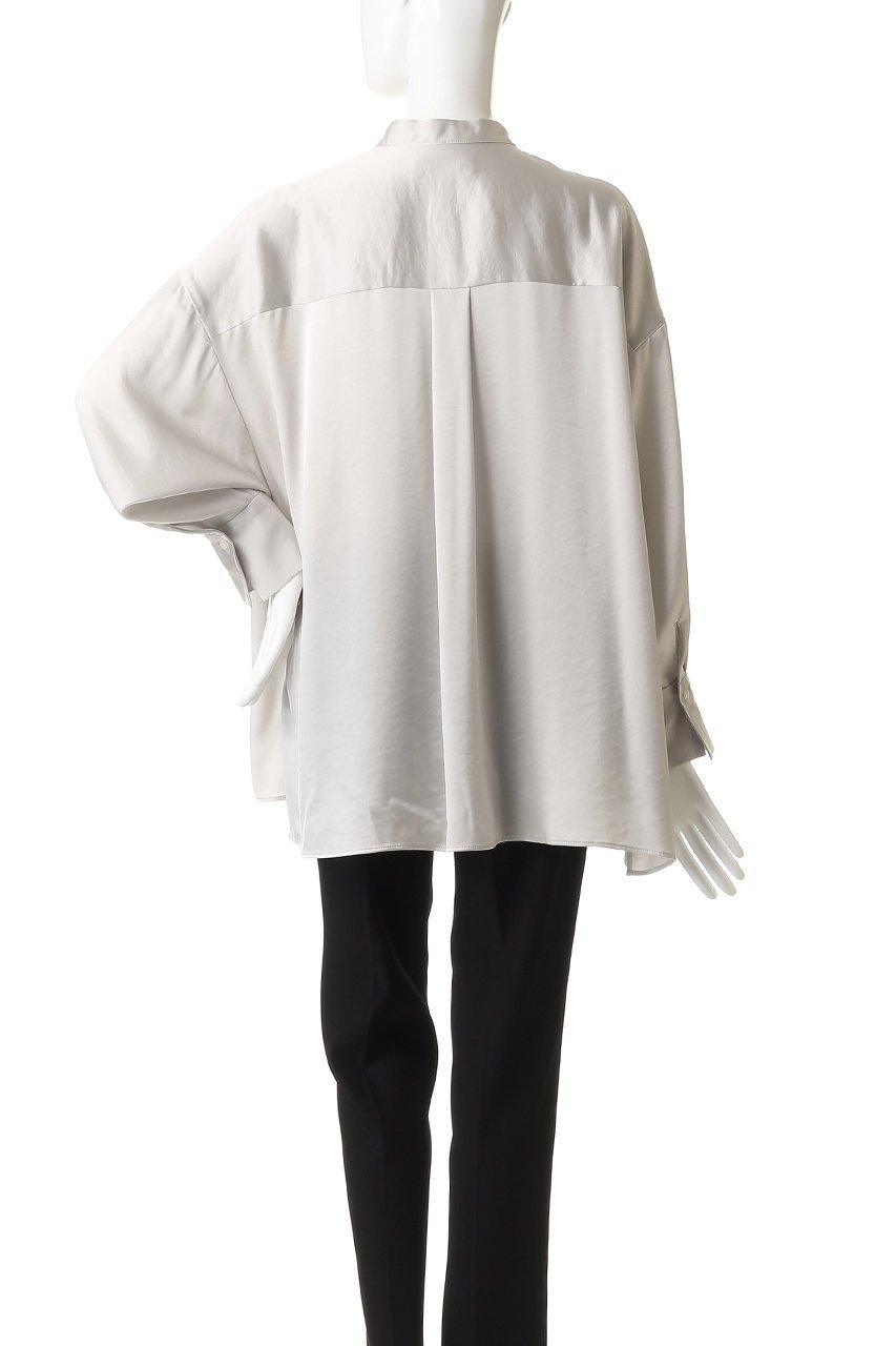 【サクラ/SACRA】のトリアセサテンブラウス 人気、トレンドファッション・服の通販 founy(ファニー) 　ファッション　Fashion　レディースファッション　Fashion for Women　トップス・カットソー　Cut & Sew Tops　シャツ・ブラウス・オフィスカジュアル　Elegant Blouses & Button-Ups　なめらか　Smooth, Silky Texture　サテン　Satin, Glossy Fabric　シルク　Silk, 100% Silk　シンプル　Simple, Minimal　スリーブ　Sleeve, Long Sleeve / Short Sleeve　ロング　Long, Long-Length　ワッシャー　Washer, Crinkled Finish　エレガント 上品　Elegant　新作・新入荷　New Arrivals / New In　other-4|ID: prp329100004747060 ipo3291000000034321056
