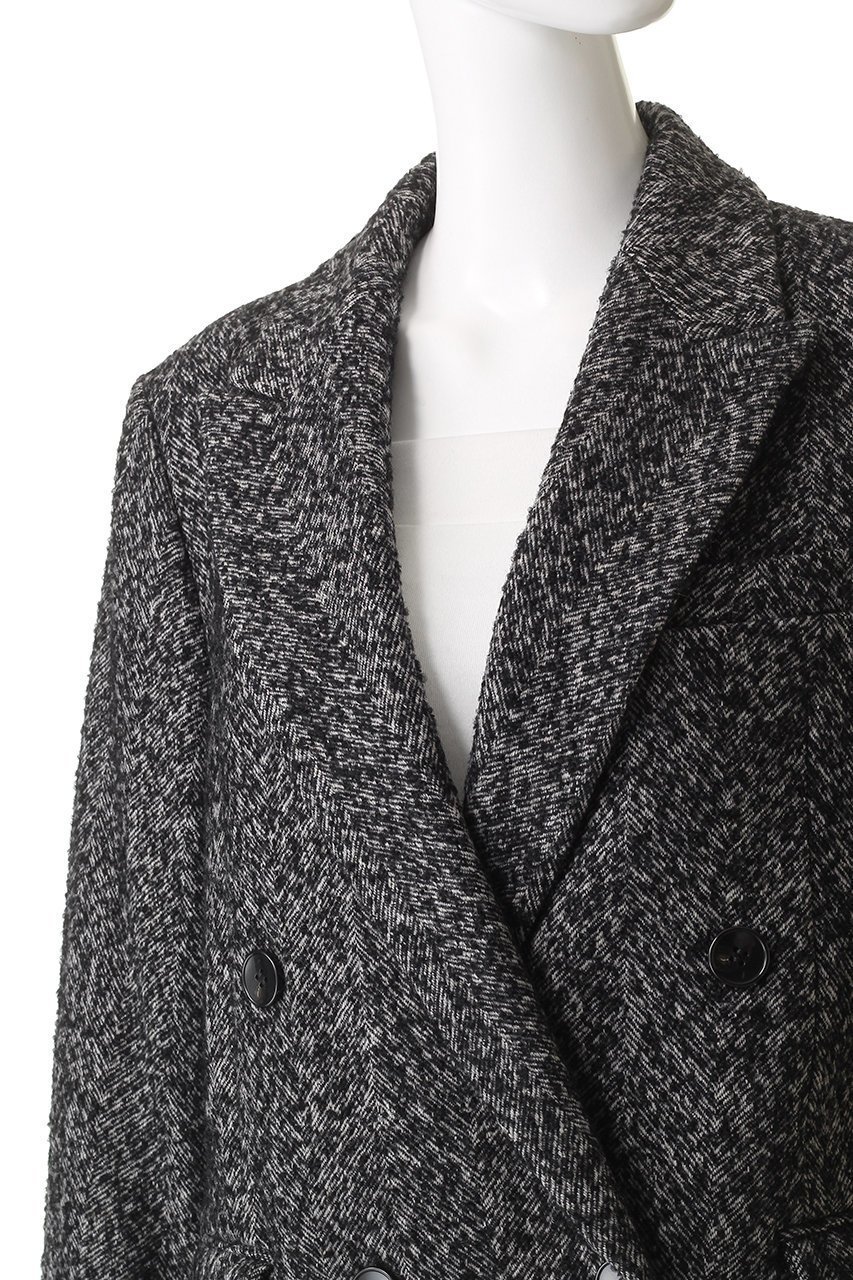 【サクラ/SACRA】のヘリンボーンツイードジャケット 人気、トレンドファッション・服の通販 founy(ファニー) 　ファッション　Fashion　レディースファッション　Fashion for Women　アウター　Coat / Outerwear Collection　レディースジャケット・軽アウター　Jackets　ショルダー　Shoulder, Shoulder Strap　ジャケット　Jacket, Outerwear　ツイード　Twill, Twill Weave　ビッグ　Big, Oversized　フォルム　Silhouette, Form　マニッシュ　Mannish, Boyish　ループ　Loop, Loop Knit　エレガント 上品　Elegant　新作・新入荷　New Arrivals / New In　other-5|ID: prp329100004747061 ipo3291000000034321069