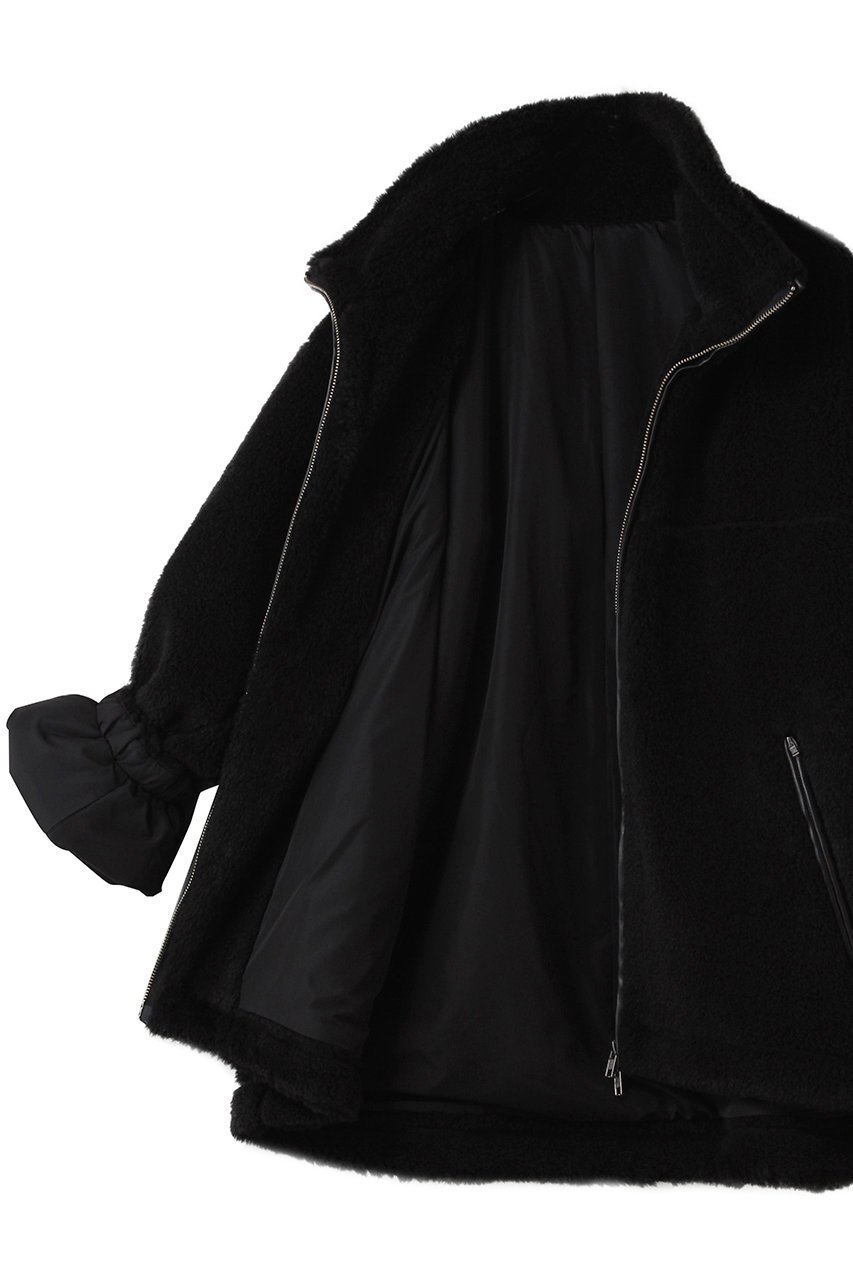 【ガリャルダガランテ/GALLARDAGALANTE】のボアブルゾン 人気、トレンドファッション・服の通販 founy(ファニー) 　ファッション　Fashion　レディースファッション　Fashion for Women　アウター　Coat / Outerwear Collection　レディースジャケット・軽アウター　Jackets　ブルゾンジャケット・スポーティアウター　Blouson Jackets　ジャケット　Jacket, Outerwear　スタンド　Stand Collar, Upright Stand　ブルゾン　Blouson, Bomber Jacket　マフラー　Scarf, Muffler　新作・新入荷　New Arrivals / New In　A/W・秋冬　Autumn/Winter　防寒　Cold Protection, Winter-Ready　other-6|ID: prp329100004747078 ipo3291000000034321200