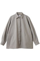 【マルティニーク/martinique】の《別注》【TU ES MON TRESOR】The Opal Denim Overシャツ 人気、トレンドファッション・服の通販 founy(ファニー) ファッション Fashion レディースファッション Fashion for Women トップス・カットソー Cut & Sew Tops シャツ・ブラウス・オフィスカジュアル Elegant Blouses & Button-Ups スリーブ Sleeve, Long Sleeve / Short Sleeve デニム Denim, Jeans Material ロング Long, Long-Length エレガント 上品 Elegant 別注 Limited Edition, Custom Order 新作・新入荷 New Arrivals / New In 羽織 Haori, Light Jacket thumbnail ライトグレー|ID: prp329100004747085 ipo3291000000034321271