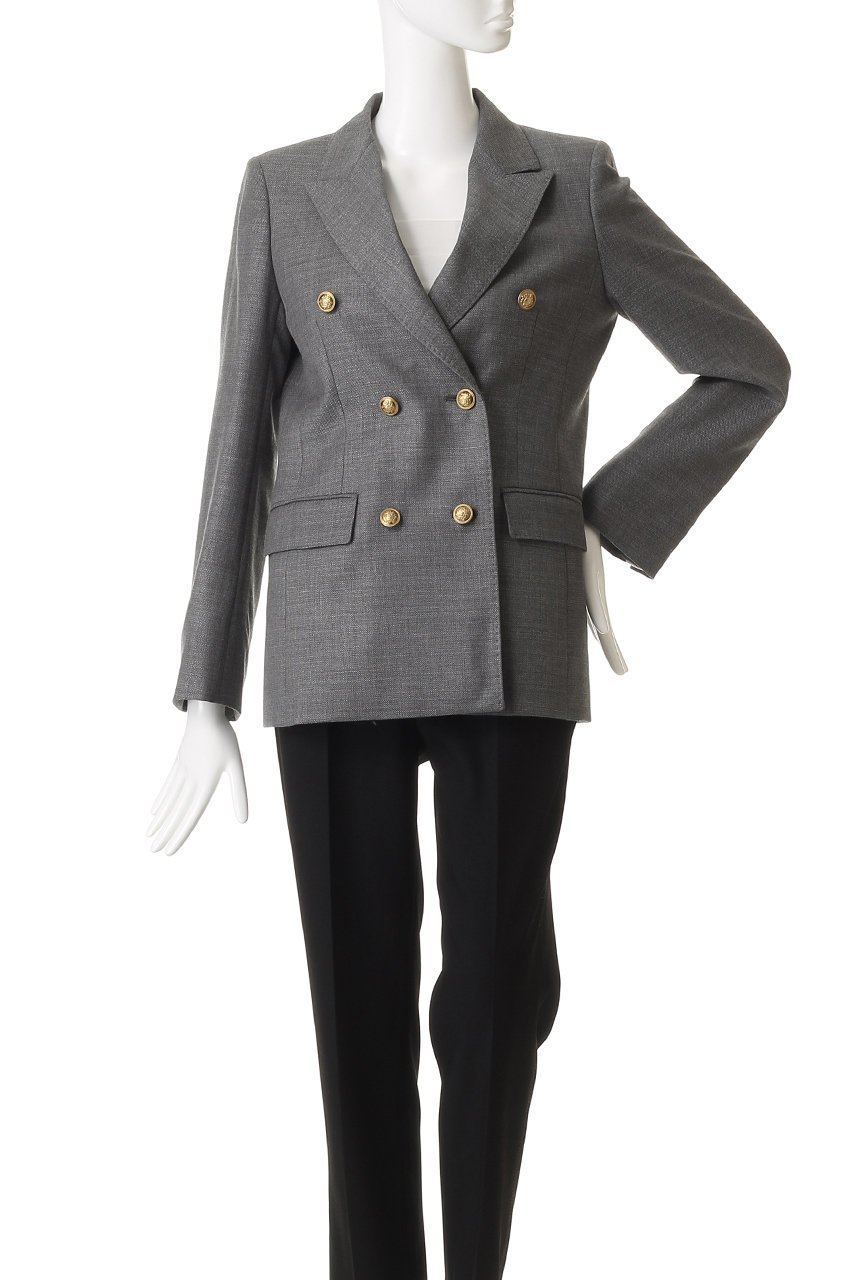 【アナイ/ANAYI】のウールオックスダブルジャケット 人気、トレンドファッション・服の通販 founy(ファニー) 　ファッション　Fashion　レディースファッション　Fashion for Women　アウター　Coat / Outerwear Collection　レディースジャケット・軽アウター　Jackets　グログラン　Grosgrain, Grosgrain Ribbon　ジャケット　Jacket, Outerwear　ダブル　Double, Double-Breasted　新作・新入荷　New Arrivals / New In　other-2|ID: prp329100004747086 ipo3291000000034321278