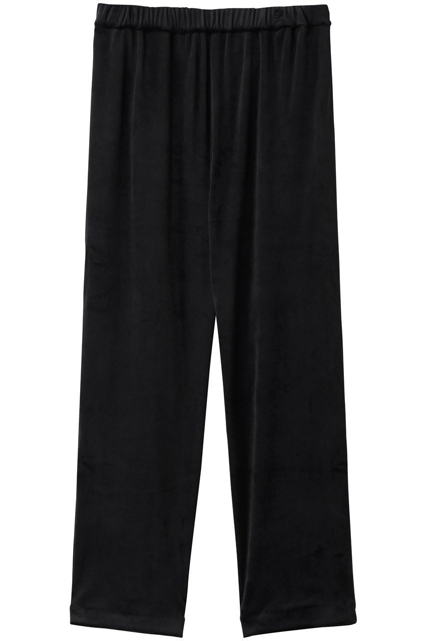 【ミズイロ インド/mizuiro ind】のベロアイージーパンツ インテリア・キッズ・メンズ・レディースファッション・服の通販 founy(ファニー) 　ファッション　Fashion　レディースファッション　Fashion for Women　パンツ　Pants & Trousers　ベロア　Velour, Soft Velvet　エレガント 上品　Elegant　black|ID: prp329100004747090 ipo3291000000035717425