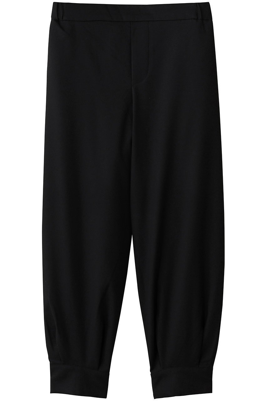 【ミズイロ インド/mizuiro ind】のタックヘムパンツ インテリア・キッズ・メンズ・レディースファッション・服の通販 founy(ファニー) 　ファッション　Fashion　レディースファッション　Fashion for Women　パンツ　Pants & Trousers　なめらか　Smooth, Silky Texture　シンプル　Simple, Minimal　スウェット / スエット　Sweatshirt, Sweatwear　リラックス　Relax, Relaxed Fit　定番　Standard, Basic Item　black|ID: prp329100004747091 ipo3291000000035666607