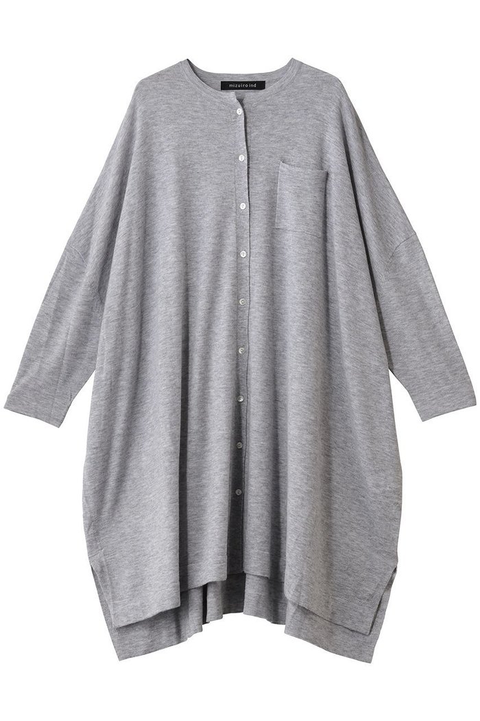 【ミズイロ インド/mizuiro ind】のハイゲージスタンドカラーワンピース インテリア・キッズ・メンズ・レディースファッション・服の通販 founy(ファニー) https://founy.com/ ファッション Fashion レディースファッション Fashion for Women ワンピース Dresses チュニック Tunic Tops & Dresses チュニック Tunic, Long Top トレンド Trend, Trending Now ドレープ Drape, Draping Fabric エレガント 上品 Elegant 羽織 Haori, Light Jacket |ID: prp329100004747093 ipo3291000000035889131