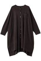 【ミズイロ インド/mizuiro ind】のハイゲージスタンドカラーワンピース d.brown|ID: prp329100004747093 ipo3291000000035889136