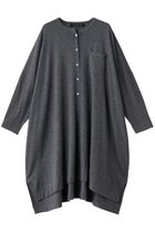 【ミズイロ インド/mizuiro ind】のハイゲージスタンドカラーワンピース gray|ID: prp329100004747093 ipo3291000000035889139