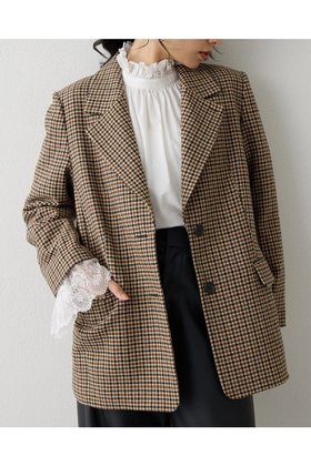 【ウィムガゼット/Whim Gazette】 ウールシングルジャケット人気、トレンドファッション・服の通販 founy(ファニー) ファッション Fashion レディースファッション Fashion for Women アウター Coat / Outerwear Collection レディースジャケット・軽アウター Jackets おすすめ Recommended / Our Picks ウォーム Warm Fabric クラシカル Classical, Vintage-Inspired ジャケット Jacket, Outerwear セットアップ Set-Up, Coordinated Outfit チェック Check, Plaid, Tartan ツイード Twill, Twill Weave ベーシック Basic, Essential ボックス Boxy, Box Shape ビジネス 仕事 通勤 Business / Work / Commuting 新作・新入荷 New Arrivals / New In |ID:prp329100004747094