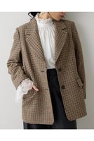 【ウィムガゼット/Whim Gazette】のウールシングルジャケット 人気、トレンドファッション・服の通販 founy(ファニー) ファッション Fashion レディースファッション Fashion for Women アウター Coat / Outerwear Collection レディースジャケット・軽アウター Jackets おすすめ Recommended / Our Picks ウォーム Warm Fabric クラシカル Classical, Vintage-Inspired ジャケット Jacket, Outerwear セットアップ Set-Up, Coordinated Outfit チェック Check, Plaid, Tartan ツイード Twill, Twill Weave ベーシック Basic, Essential ボックス Boxy, Box Shape ビジネス 仕事 通勤 Business / Work / Commuting 新作・新入荷 New Arrivals / New In |ID:prp329100004747094