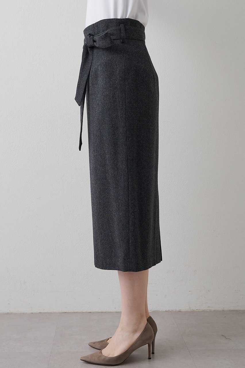 【ウィムガゼット/Whim Gazette】のウールベルト付スカート 人気、トレンドファッション・服の通販 founy(ファニー) 　ファッション　Fashion　レディースファッション　Fashion for Women　スカート　Skirts　ロングスカート　Long Skirts / Maxi & Midi Skirts　ベルト&ウエストマーク　Belts & Waist Accessories　おすすめ　Recommended / Our Picks　ウォーム　Warm Fabric　クラシカル　Classical, Vintage-Inspired　セットアップ　Set-Up, Coordinated Outfit　タイトスカート　Pencil Skirt, Tight Skirt　チェック　Check, Plaid, Tartan　ツイード　Twill, Twill Weave　ロング　Long, Long-Length　ビジネス 仕事 通勤　Business / Work / Commuting　新作・新入荷　New Arrivals / New In　other-6|ID: prp329100004747096 ipo3291000000034321370