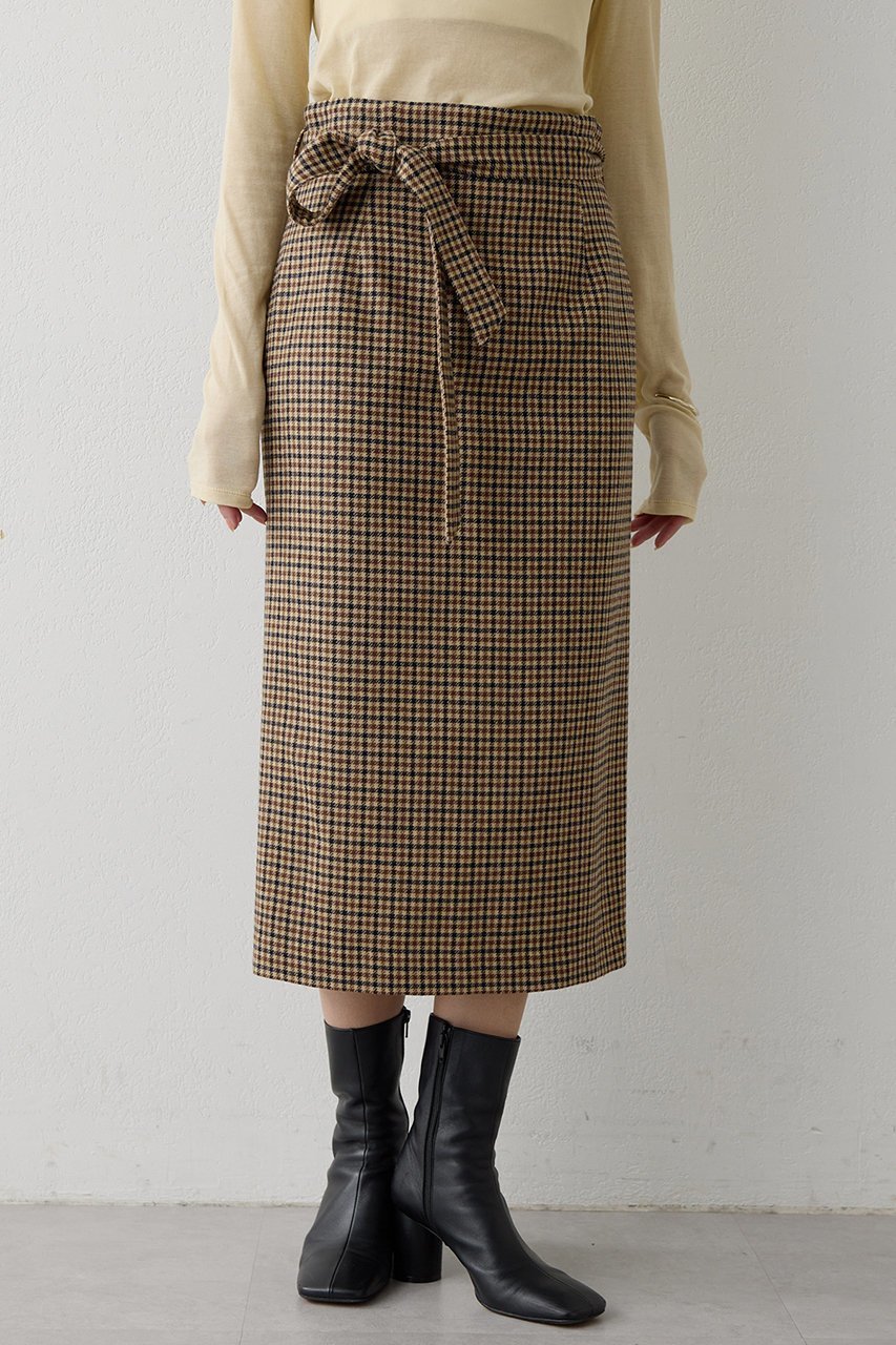 【ウィムガゼット/Whim Gazette】のウールベルト付スカート インテリア・キッズ・メンズ・レディースファッション・服の通販 founy(ファニー) ファッション Fashion レディースファッション Fashion for Women スカート Skirts ロングスカート Long Skirts / Maxi & Midi Skirts ベルト&ウエストマーク Belts & Waist Accessories おすすめ Recommended / Our Picks ウォーム Warm Fabric クラシカル Classical, Vintage-Inspired セットアップ Set-Up, Coordinated Outfit タイトスカート Pencil Skirt, Tight Skirt チェック Check, Plaid, Tartan ツイード Twill, Twill Weave ロング Long, Long-Length ビジネス 仕事 通勤 Business / Work / Commuting ブラウン|ID: prp329100004747096 ipo3291000000035771618