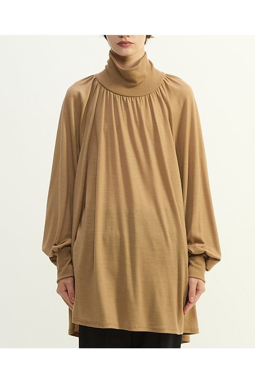 【プレインピープル/PLAIN PEOPLE】のバンデーラ天竺ギャザーチュニック 人気、トレンドファッション・服の通販 founy(ファニー) 　ファッション　Fashion　レディースファッション　Fashion for Women　ワンピース　Dresses　チュニック　Tunic Tops & Dresses　ギャザー　Gathered, Ruffled　チュニック　Tunic, Long Top　バランス　Balance, Style Balance　エレガント 上品　Elegant　定番　Standard, Basic Item　新作・新入荷　New Arrivals / New In　 other-1|ID: prp329100004747099 ipo3291000000034321387