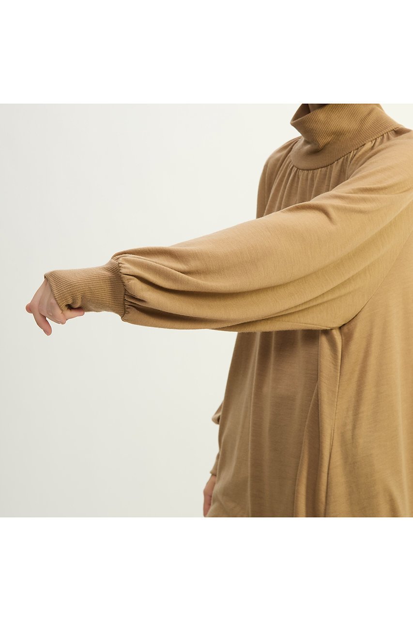 【プレインピープル/PLAIN PEOPLE】のバンデーラ天竺ギャザーチュニック 人気、トレンドファッション・服の通販 founy(ファニー) 　ファッション　Fashion　レディースファッション　Fashion for Women　ワンピース　Dresses　チュニック　Tunic Tops & Dresses　ギャザー　Gathered, Ruffled　チュニック　Tunic, Long Top　バランス　Balance, Style Balance　エレガント 上品　Elegant　定番　Standard, Basic Item　新作・新入荷　New Arrivals / New In　other-6|ID: prp329100004747099 ipo3291000000034321393