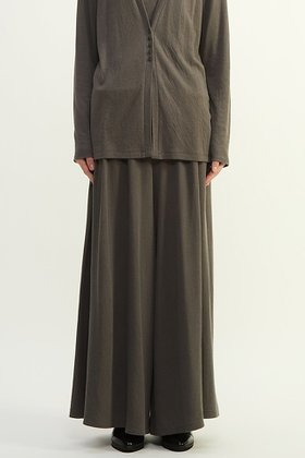 【プレインピープル/PLAIN PEOPLE】 スーピマカシミヤダブルガーゼフレアパンツ人気、トレンドファッション・服の通販 founy(ファニー) ファッション Fashion レディースファッション Fashion for Women パンツ Pants & Trousers おすすめ Recommended / Our Picks カーディガン Cardigan, Knitwear セットアップ Set-Up, Coordinated Outfit ダブル Double, Double-Breasted ドレープ Drape, Draping Fabric エレガント 上品 Elegant 新作・新入荷 New Arrivals / New In |ID:prp329100004747100